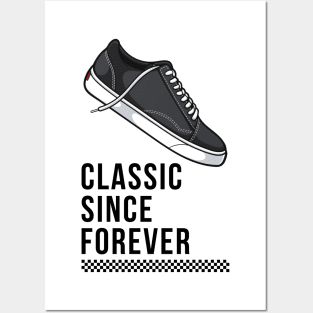 Classic Skater Shoes Posters and Art